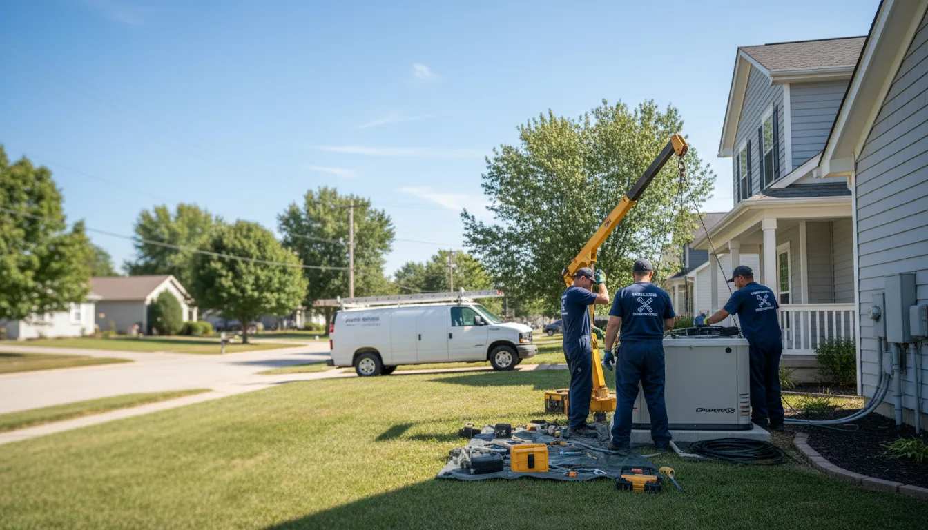 Generator Installation in Flat Rock, MI near me